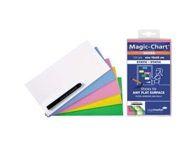 Magicchart Lega 159499 Notes 10x20cm sor TIERT, STATISCHE AUFLADUNG, BESCHREIBBAR